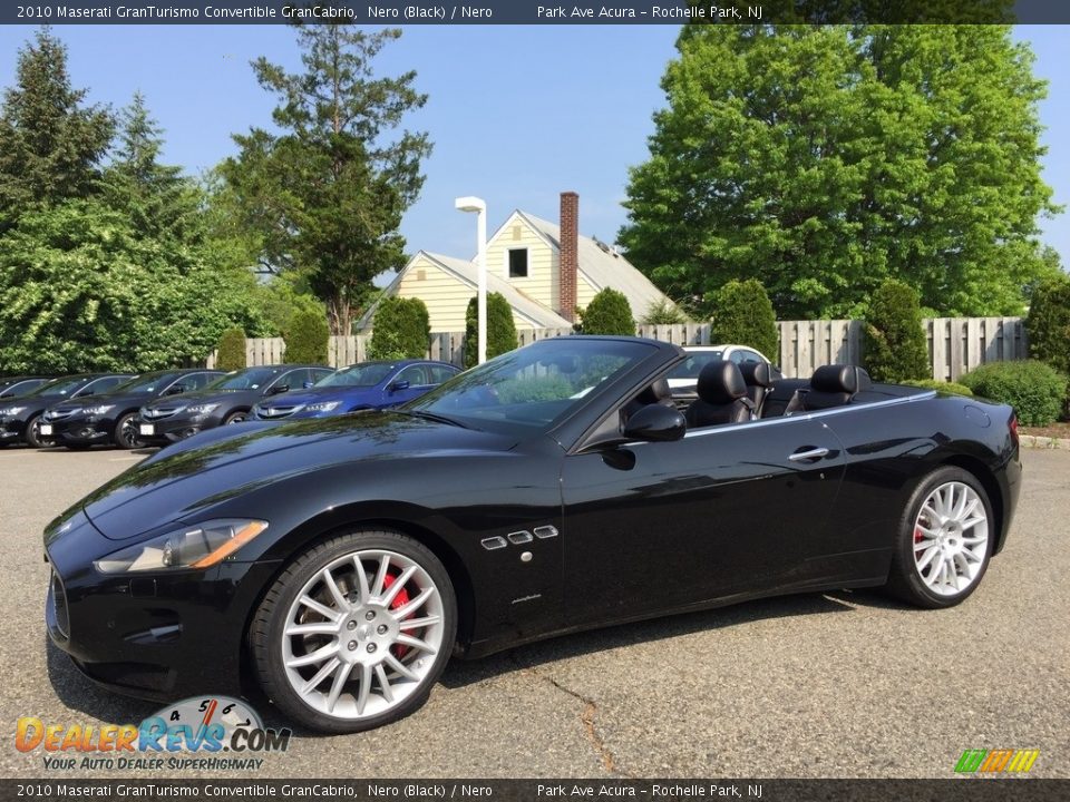 2010 Maserati GranTurismo Convertible GranCabrio Nero (Black) / Nero Photo #7