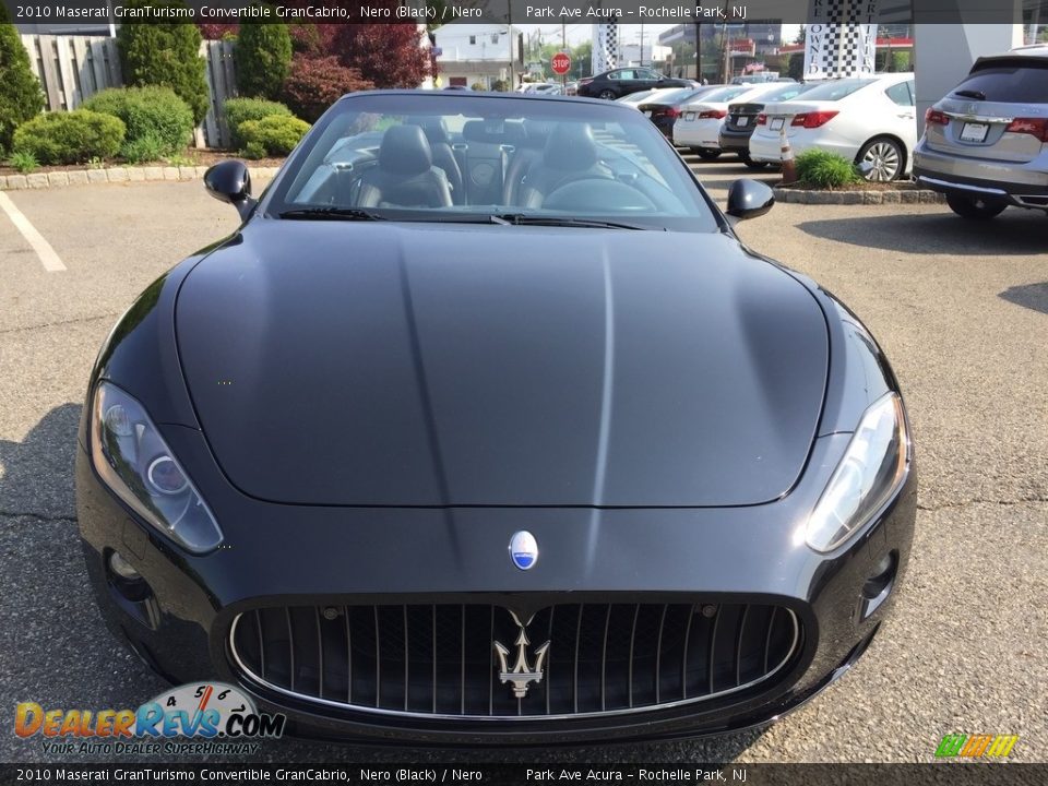 2010 Maserati GranTurismo Convertible GranCabrio Nero (Black) / Nero Photo #8