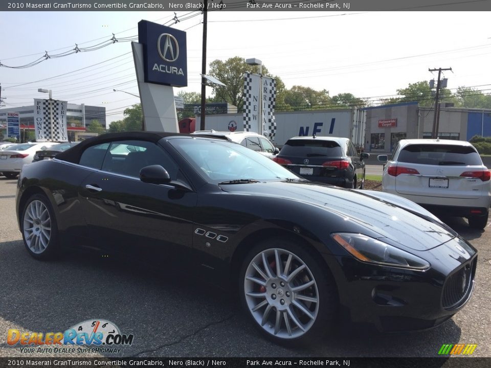 2010 Maserati GranTurismo Convertible GranCabrio Nero (Black) / Nero Photo #9