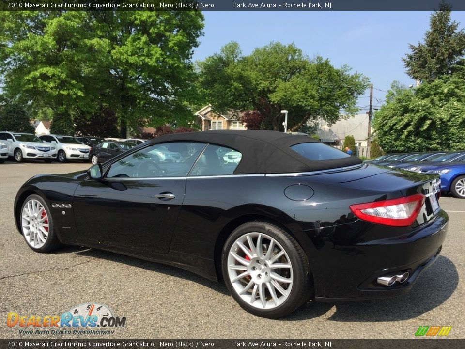 2010 Maserati GranTurismo Convertible GranCabrio Nero (Black) / Nero Photo #13
