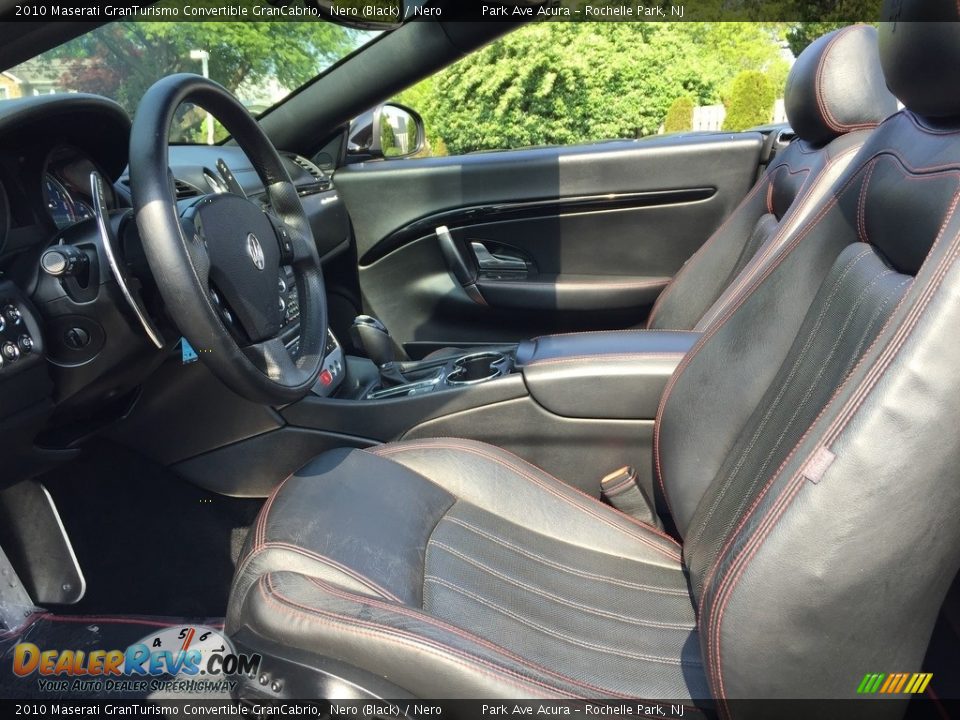 2010 Maserati GranTurismo Convertible GranCabrio Nero (Black) / Nero Photo #18