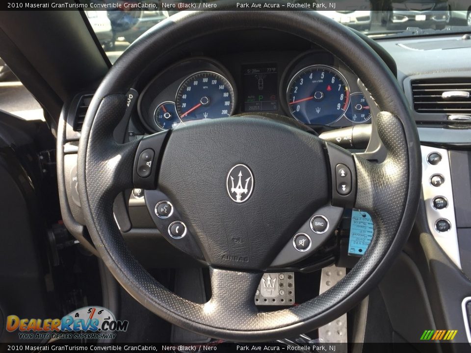 2010 Maserati GranTurismo Convertible GranCabrio Nero (Black) / Nero Photo #23