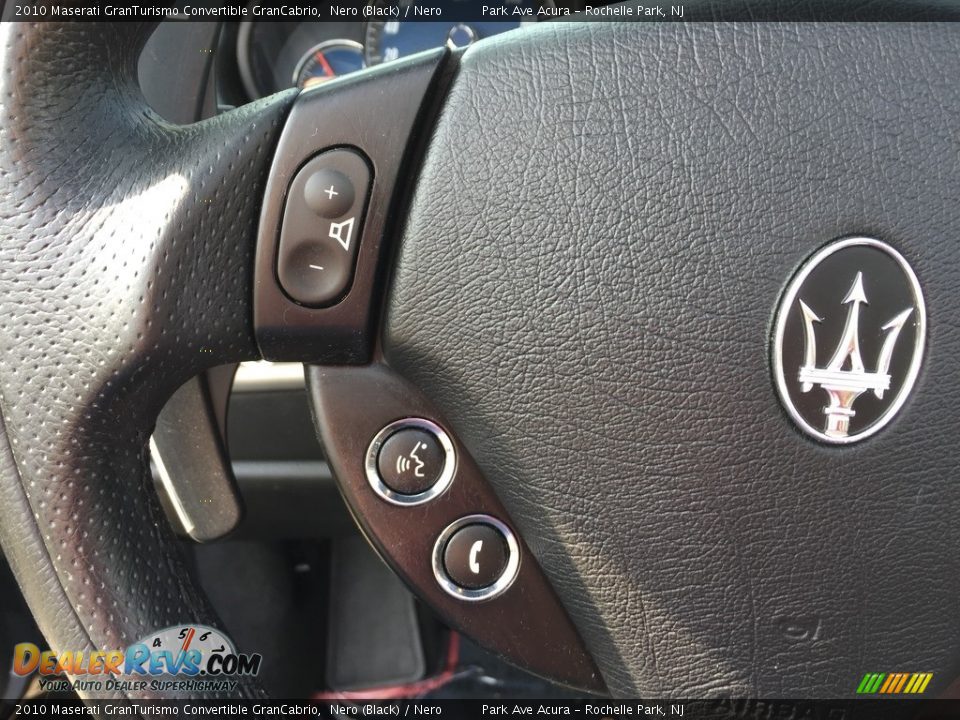 2010 Maserati GranTurismo Convertible GranCabrio Nero (Black) / Nero Photo #24