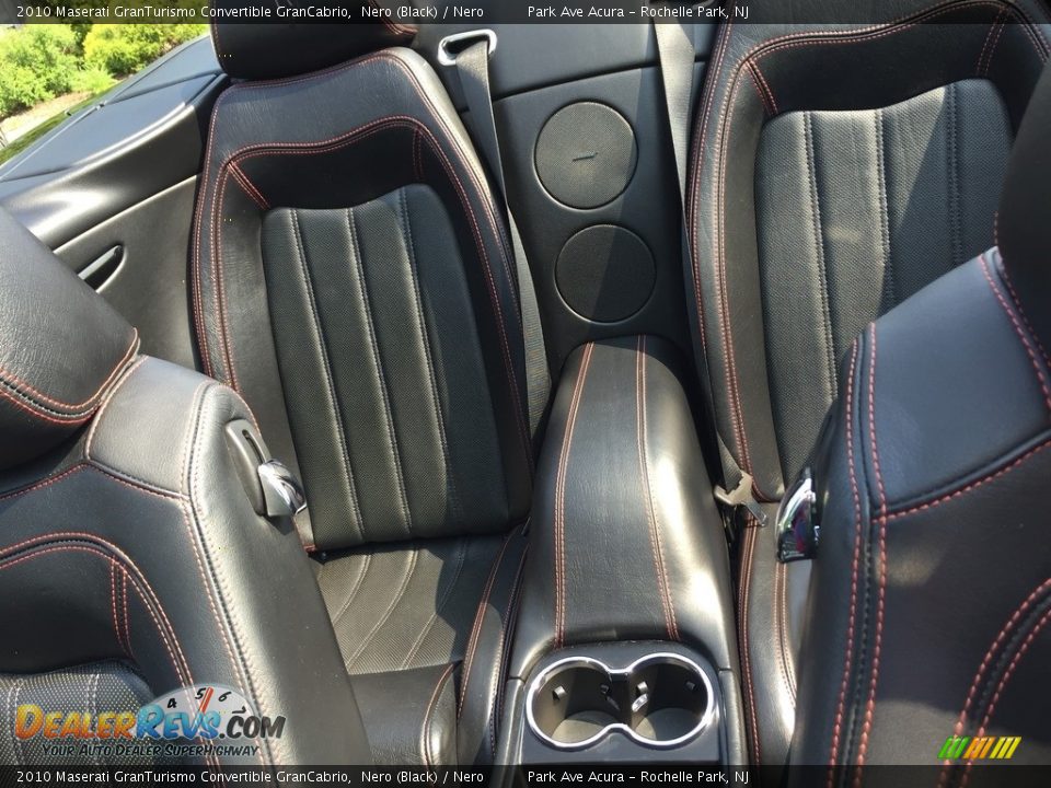 2010 Maserati GranTurismo Convertible GranCabrio Nero (Black) / Nero Photo #28
