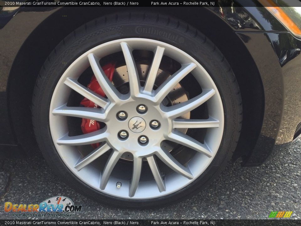 2010 Maserati GranTurismo Convertible GranCabrio Nero (Black) / Nero Photo #34