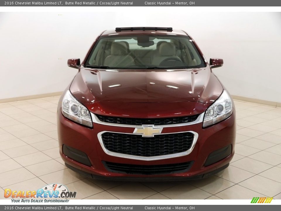 2016 Chevrolet Malibu Limited LT Butte Red Metallic / Cocoa/Light Neutral Photo #2