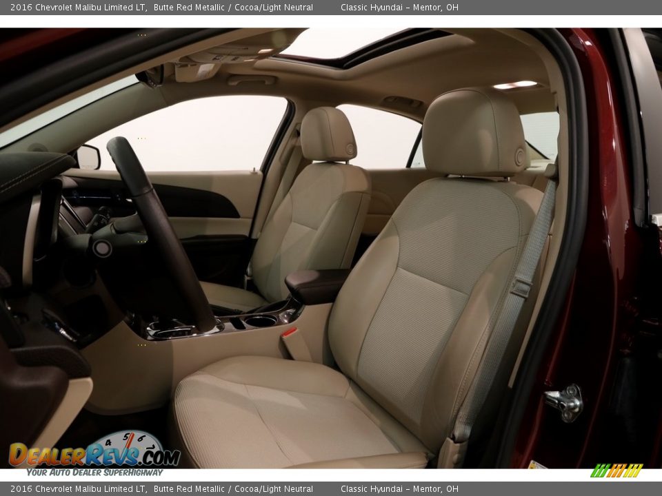 2016 Chevrolet Malibu Limited LT Butte Red Metallic / Cocoa/Light Neutral Photo #5