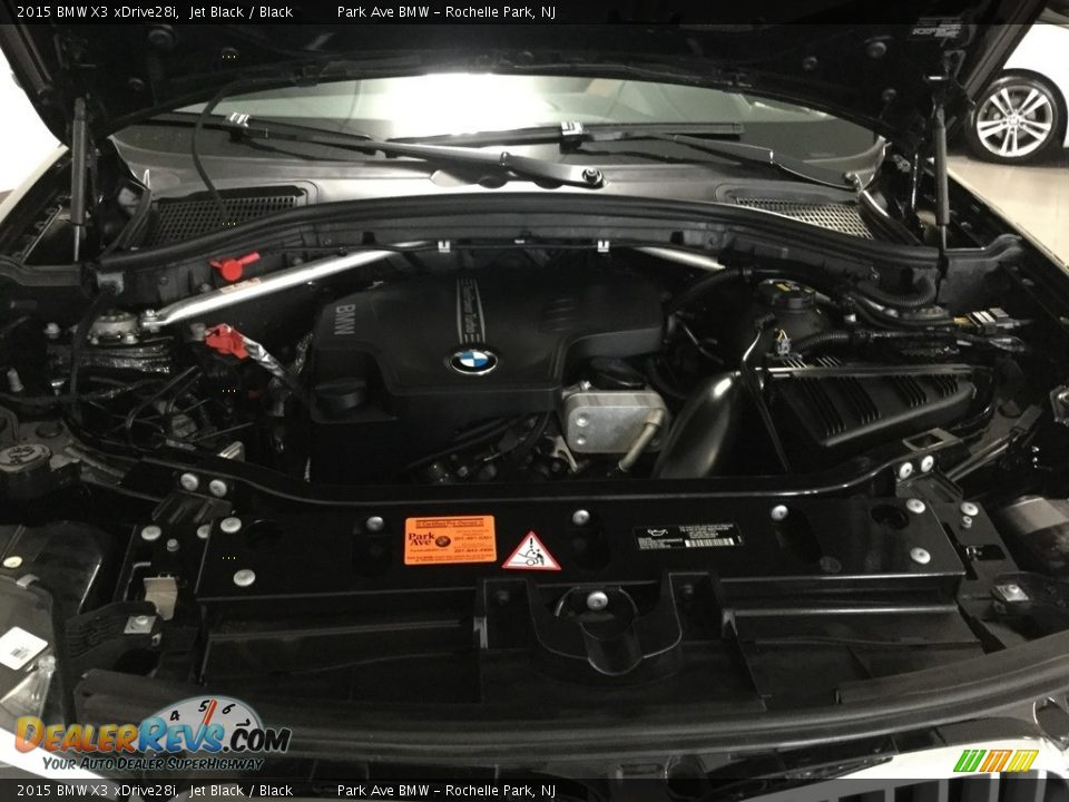 2015 BMW X3 xDrive28i Jet Black / Black Photo #29