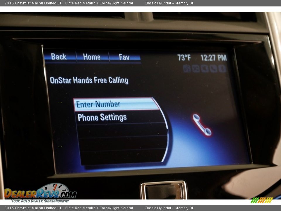 2016 Chevrolet Malibu Limited LT Butte Red Metallic / Cocoa/Light Neutral Photo #11