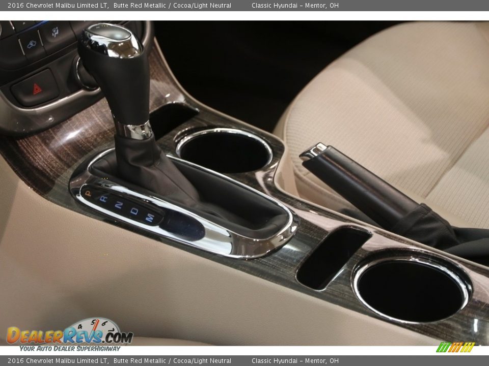 2016 Chevrolet Malibu Limited LT Butte Red Metallic / Cocoa/Light Neutral Photo #13