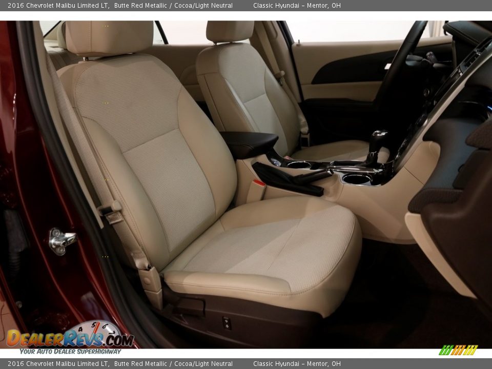 2016 Chevrolet Malibu Limited LT Butte Red Metallic / Cocoa/Light Neutral Photo #14
