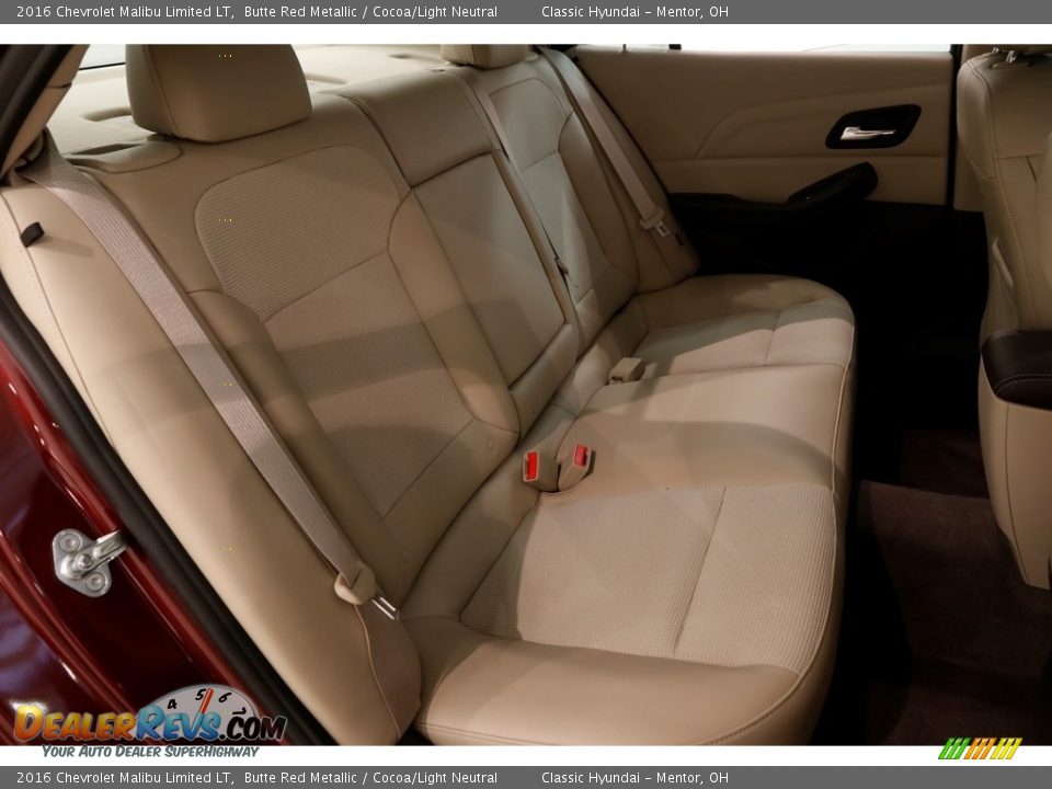 2016 Chevrolet Malibu Limited LT Butte Red Metallic / Cocoa/Light Neutral Photo #15