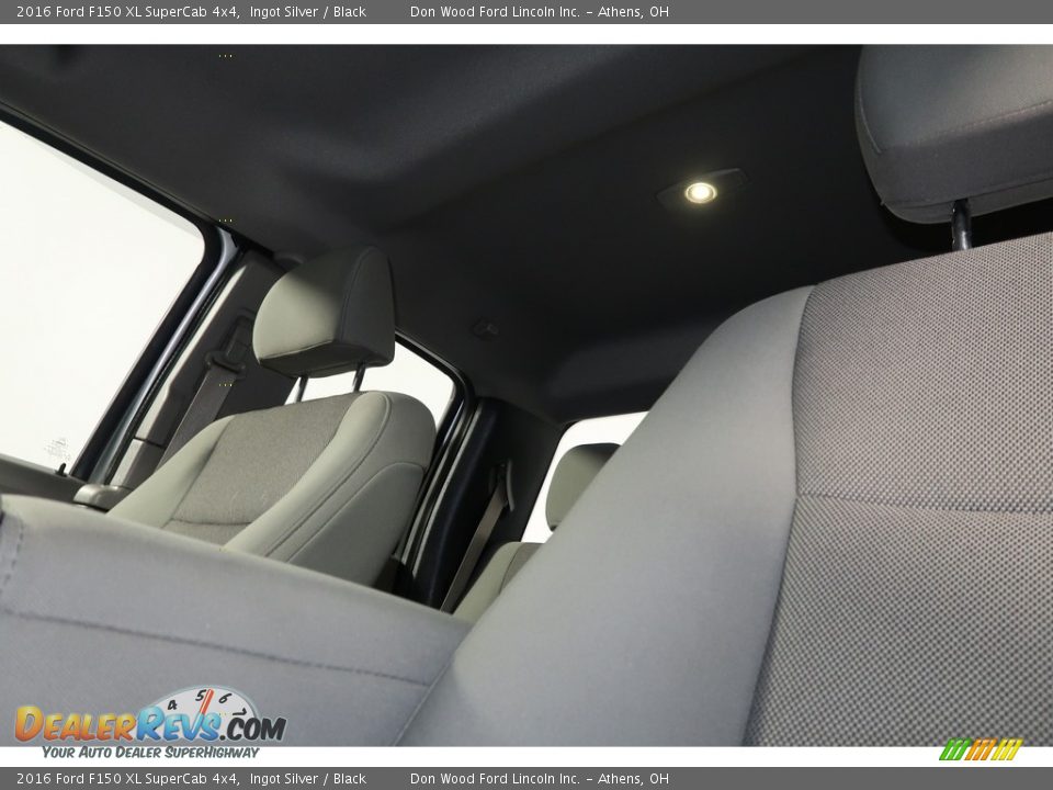 2016 Ford F150 XL SuperCab 4x4 Ingot Silver / Black Photo #30
