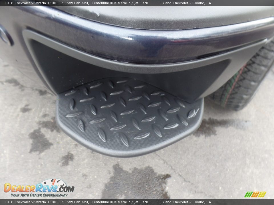 2018 Chevrolet Silverado 1500 LTZ Crew Cab 4x4 Centennial Blue Metallic / Jet Black Photo #11