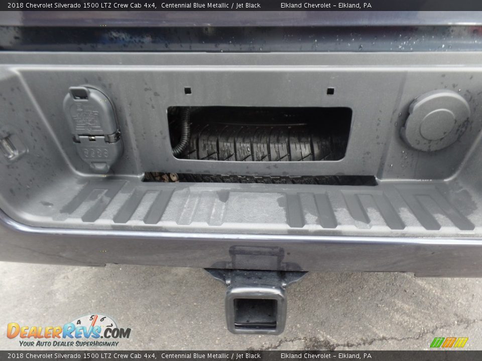 2018 Chevrolet Silverado 1500 LTZ Crew Cab 4x4 Centennial Blue Metallic / Jet Black Photo #12