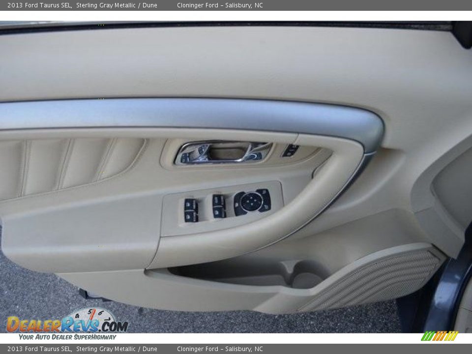2013 Ford Taurus SEL Sterling Gray Metallic / Dune Photo #7