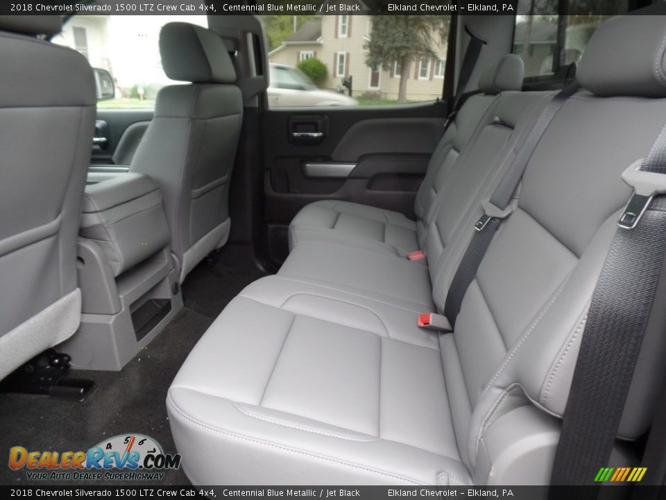 2018 Chevrolet Silverado 1500 LTZ Crew Cab 4x4 Centennial Blue Metallic / Jet Black Photo #20
