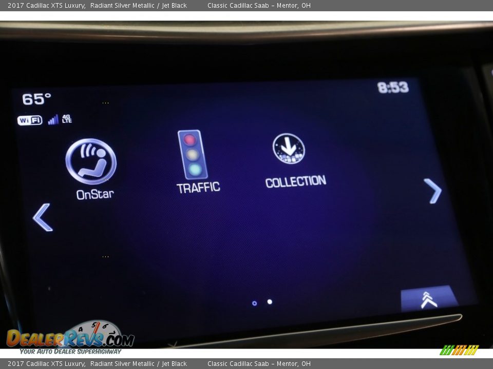 2017 Cadillac XTS Luxury Radiant Silver Metallic / Jet Black Photo #11