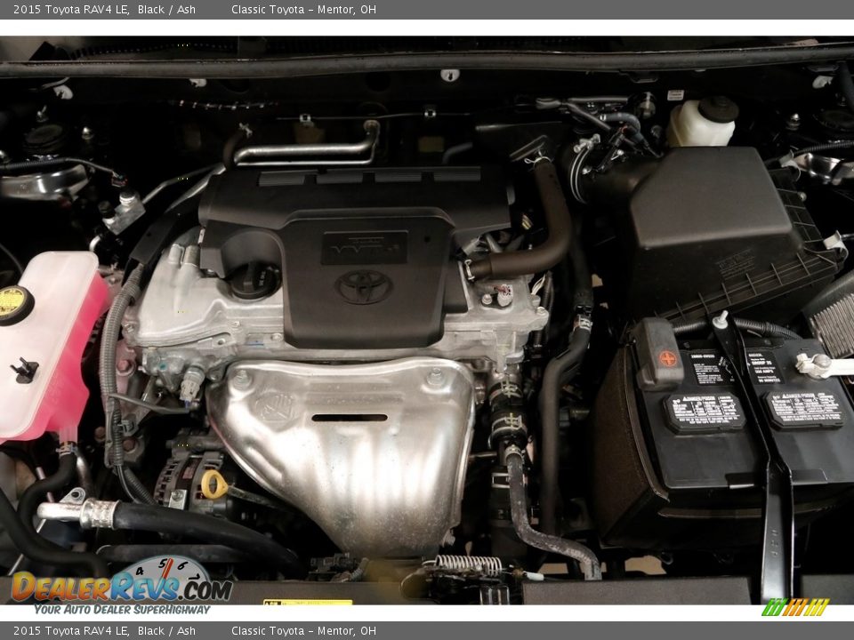 2015 Toyota RAV4 LE Black / Ash Photo #17