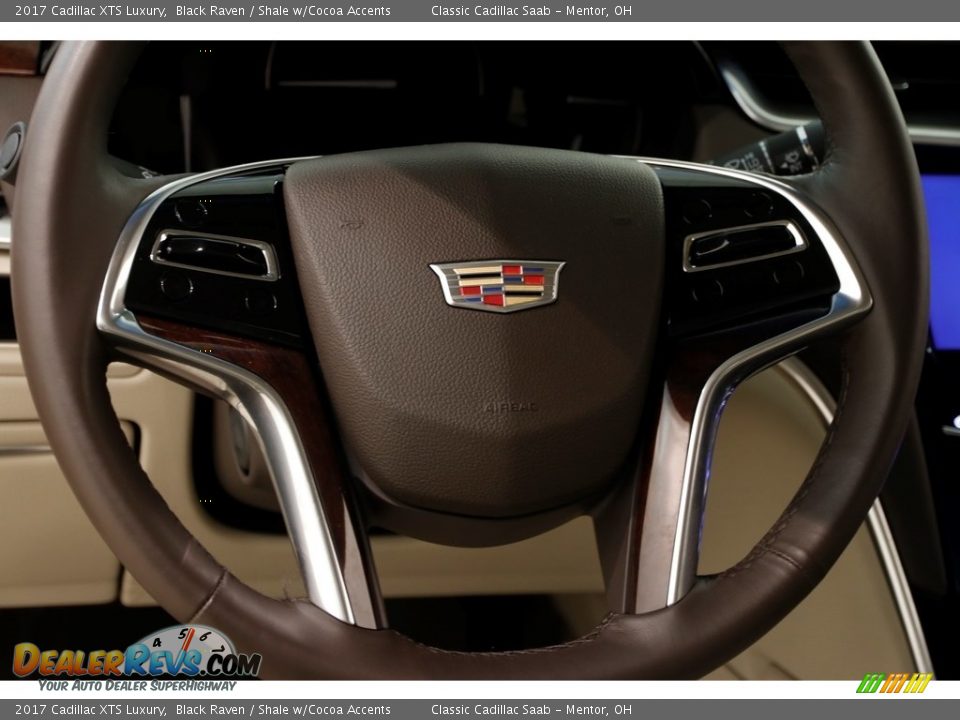 2017 Cadillac XTS Luxury Black Raven / Shale w/Cocoa Accents Photo #7