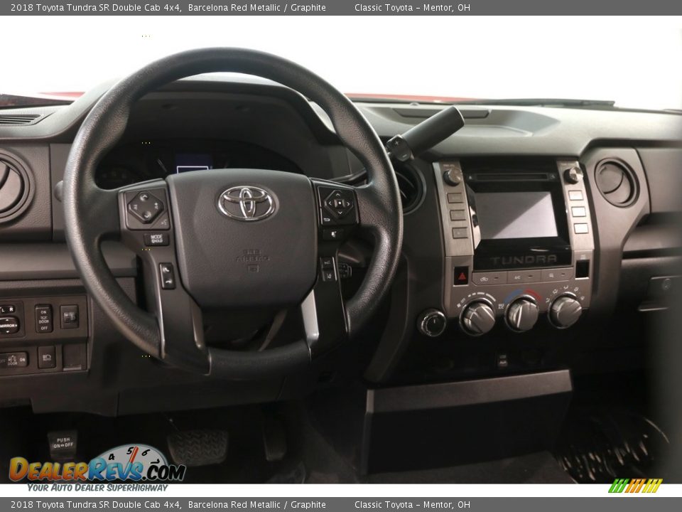 Dashboard of 2018 Toyota Tundra SR Double Cab 4x4 Photo #6