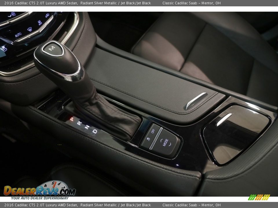 2016 Cadillac CTS 2.0T Luxury AWD Sedan Radiant Silver Metallic / Jet Black/Jet Black Photo #13