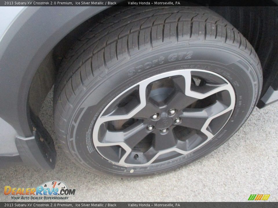 2013 Subaru XV Crosstrek 2.0 Premium Ice Silver Metallic / Black Photo #7