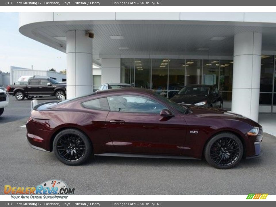 2018 Ford Mustang GT Fastback Royal Crimson / Ebony Photo #2