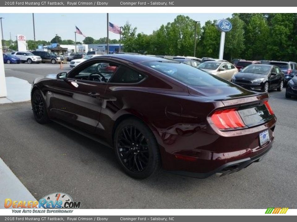 2018 Ford Mustang GT Fastback Royal Crimson / Ebony Photo #3