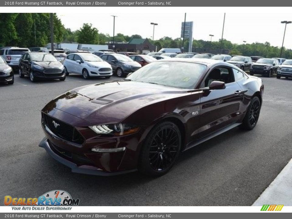 2018 Ford Mustang GT Fastback Royal Crimson / Ebony Photo #4
