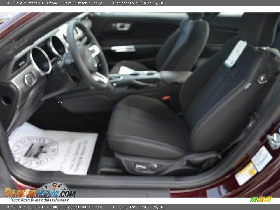 2018 Ford Mustang GT Fastback Royal Crimson / Ebony Photo #7