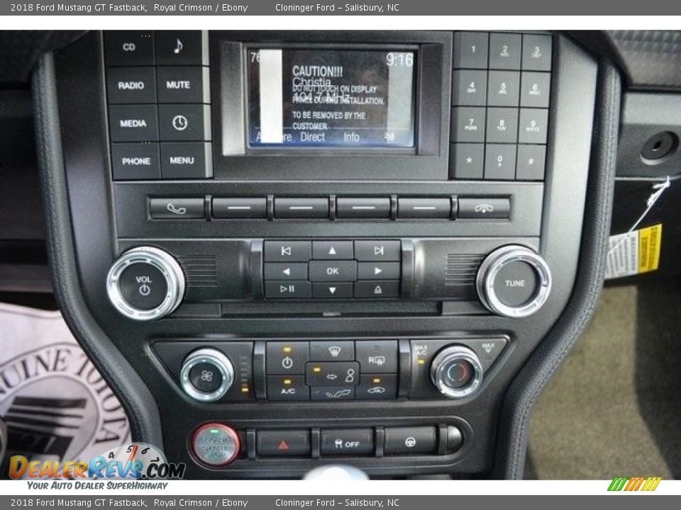 2018 Ford Mustang GT Fastback Royal Crimson / Ebony Photo #9