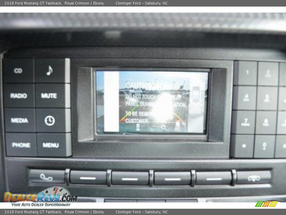2018 Ford Mustang GT Fastback Royal Crimson / Ebony Photo #10
