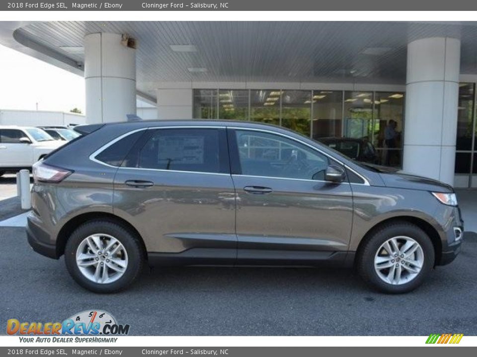 2018 Ford Edge SEL Magnetic / Ebony Photo #2