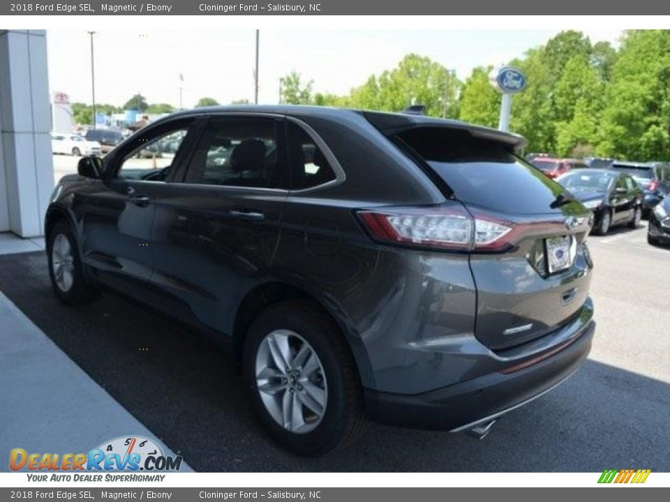 2018 Ford Edge SEL Magnetic / Ebony Photo #3