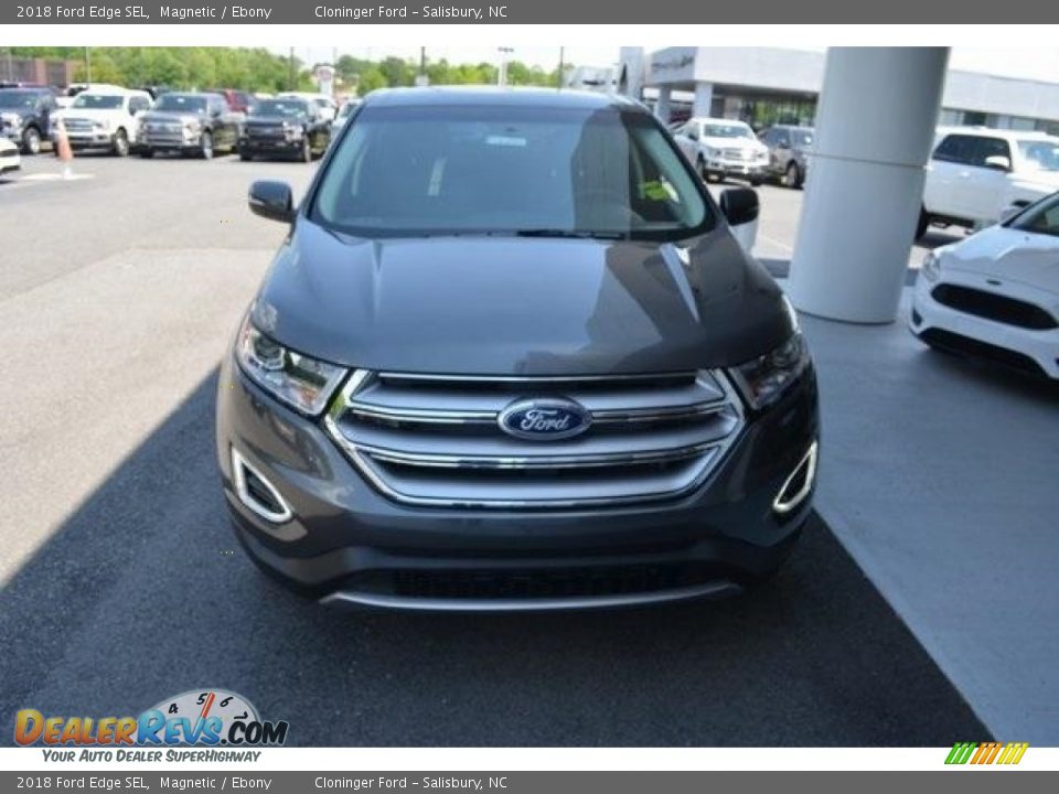 2018 Ford Edge SEL Magnetic / Ebony Photo #5