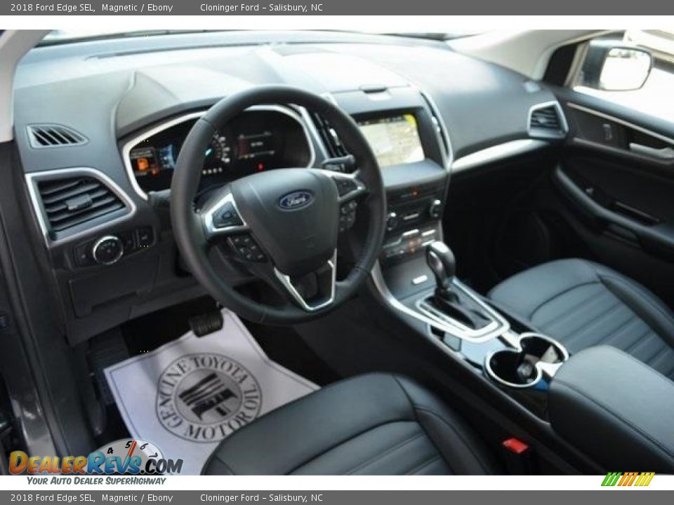 2018 Ford Edge SEL Magnetic / Ebony Photo #8