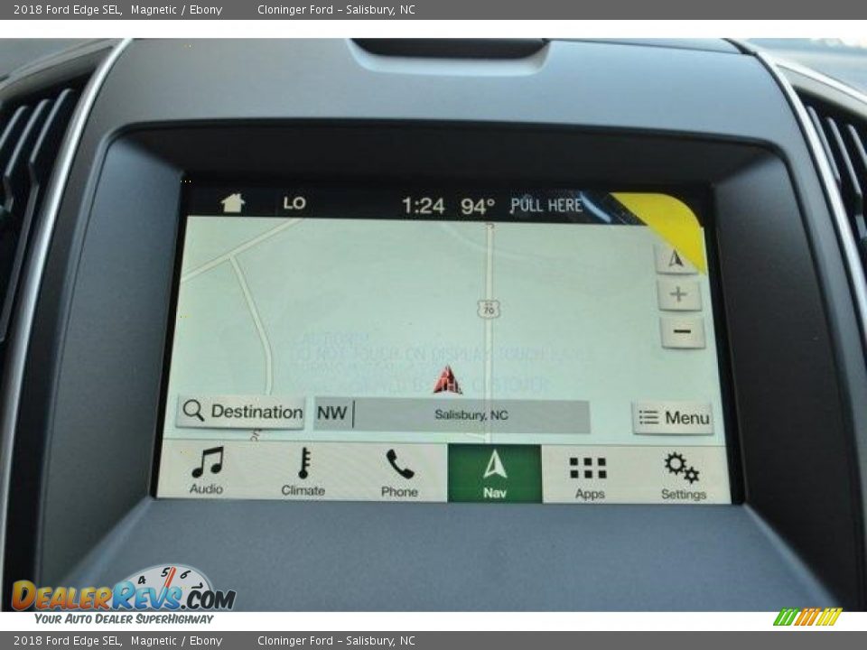 2018 Ford Edge SEL Magnetic / Ebony Photo #15