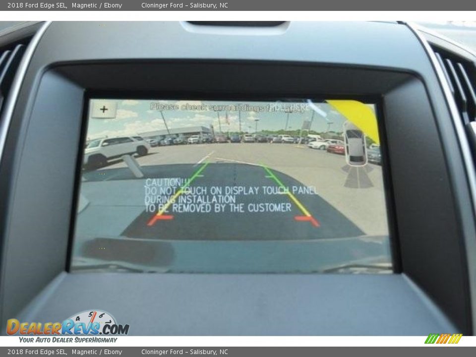 2018 Ford Edge SEL Magnetic / Ebony Photo #16