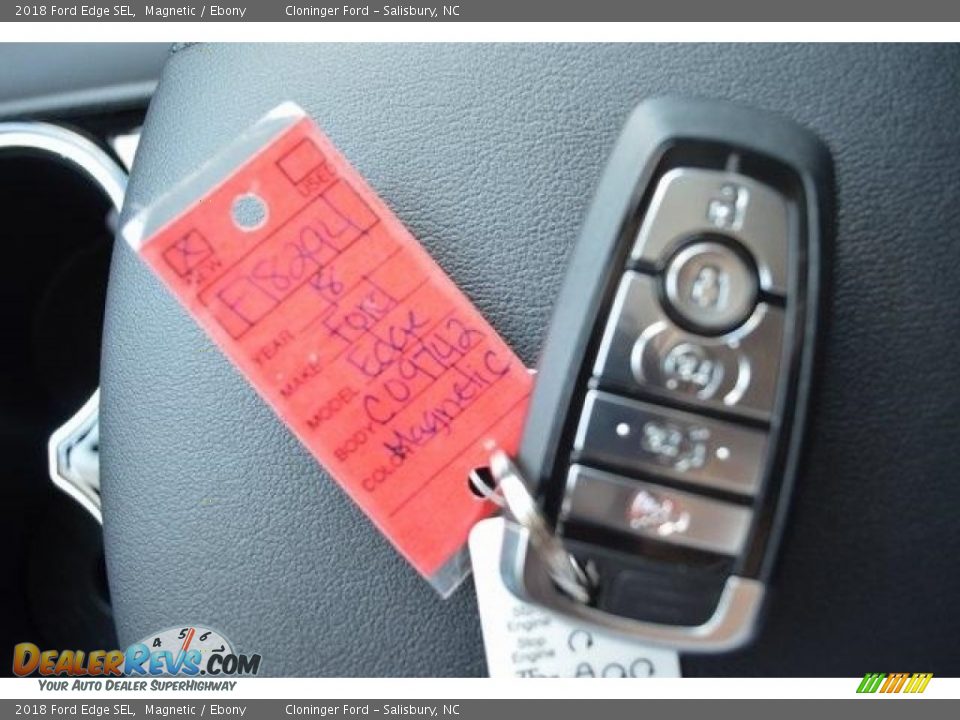 2018 Ford Edge SEL Magnetic / Ebony Photo #21