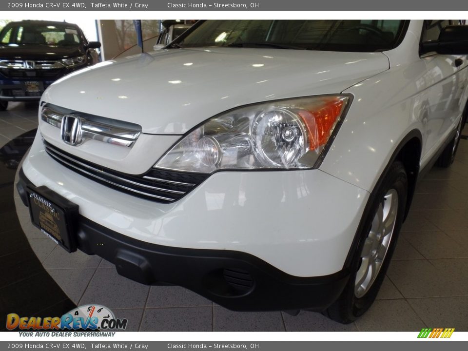 2009 Honda CR-V EX 4WD Taffeta White / Gray Photo #7