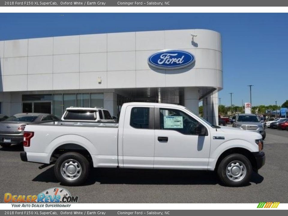 Oxford White 2018 Ford F150 XL SuperCab Photo #2