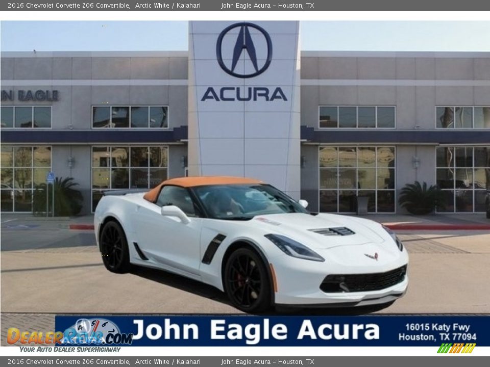 2016 Chevrolet Corvette Z06 Convertible Arctic White / Kalahari Photo #1