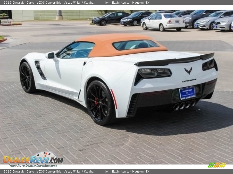 2016 Chevrolet Corvette Z06 Convertible Arctic White / Kalahari Photo #5