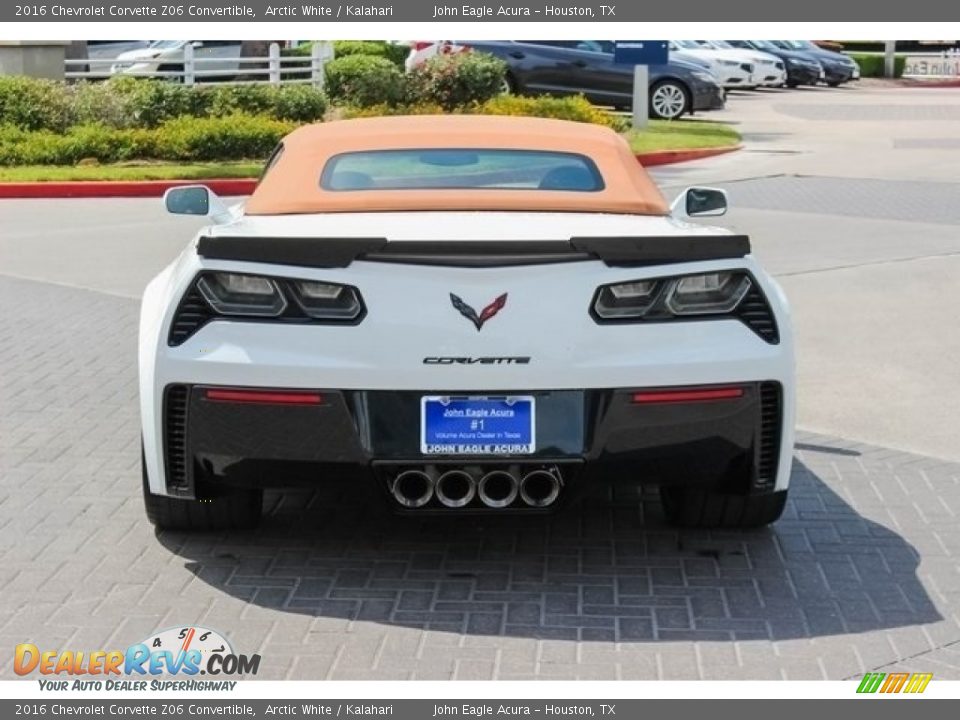 2016 Chevrolet Corvette Z06 Convertible Arctic White / Kalahari Photo #6