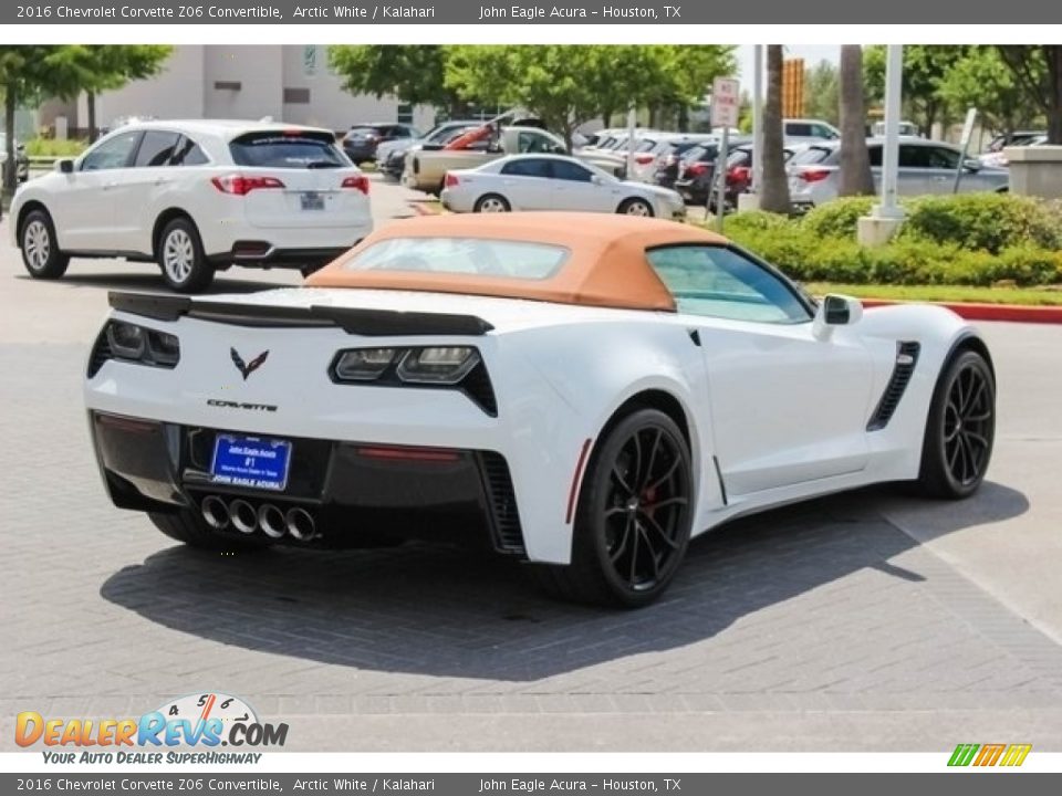 2016 Chevrolet Corvette Z06 Convertible Arctic White / Kalahari Photo #7