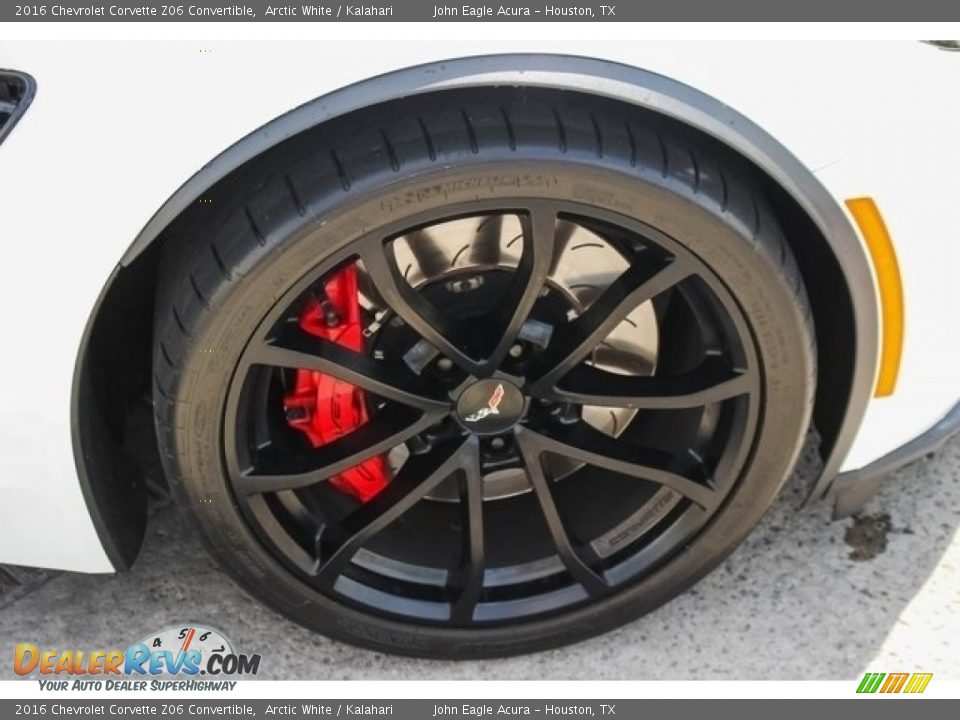 2016 Chevrolet Corvette Z06 Convertible Arctic White / Kalahari Photo #12