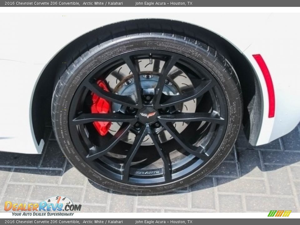 2016 Chevrolet Corvette Z06 Convertible Arctic White / Kalahari Photo #14