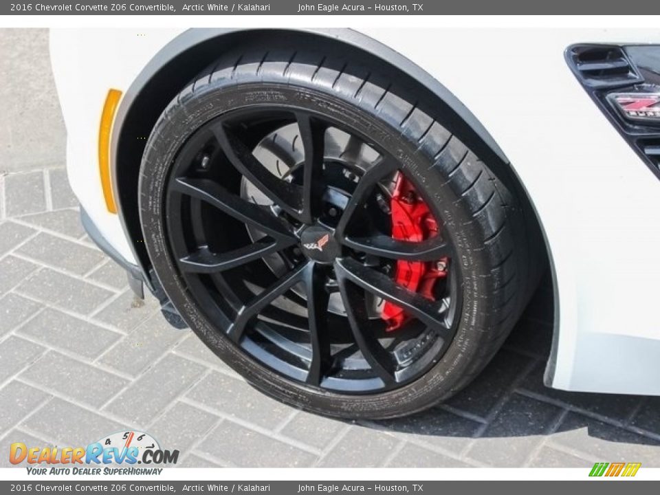 2016 Chevrolet Corvette Z06 Convertible Arctic White / Kalahari Photo #15