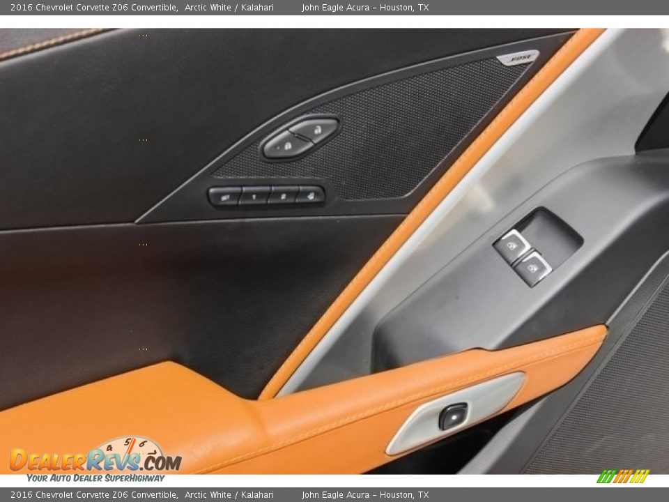 2016 Chevrolet Corvette Z06 Convertible Arctic White / Kalahari Photo #16